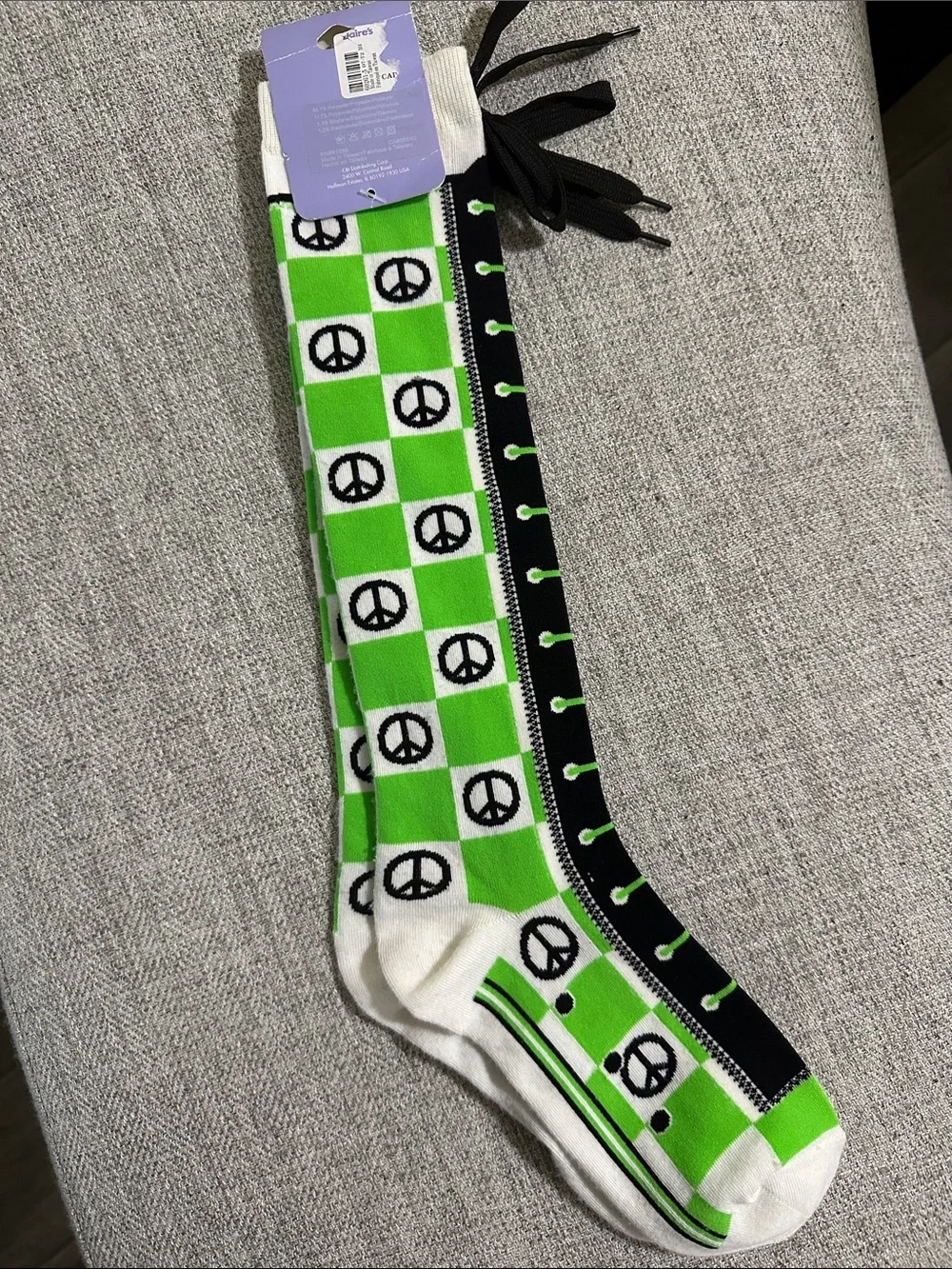 NWT Claire’s Shoe Socks